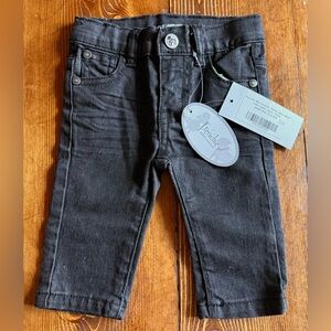 Frenchi Charcoal Baby Boy Jeans Size 6m